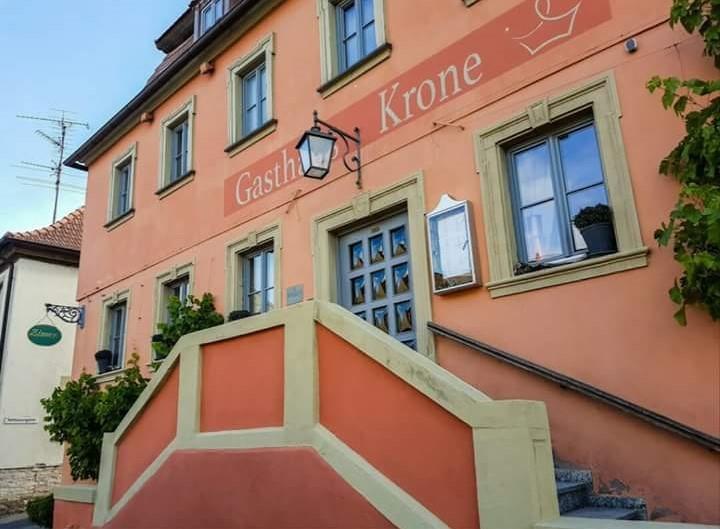 Gasthaus Krone Wiesentheid Екстер'єр фото